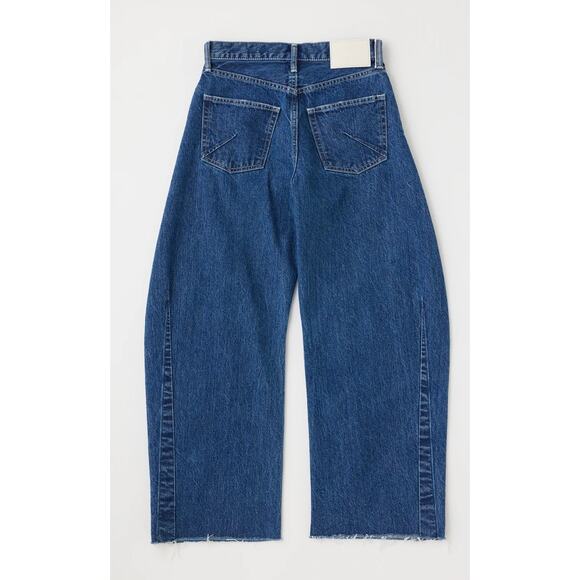Moussy Vintage Orchards Cocoon Pants Jeans in 110 Blue 31 - Picture 7 of 7